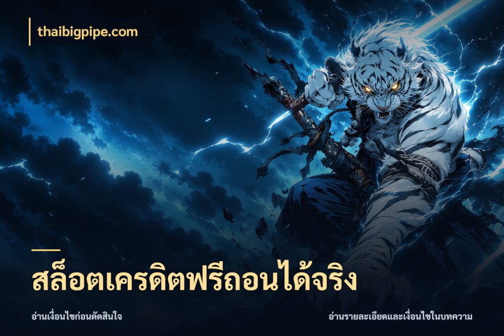 สล็อตเครดิตฟรีถอนได้จริง