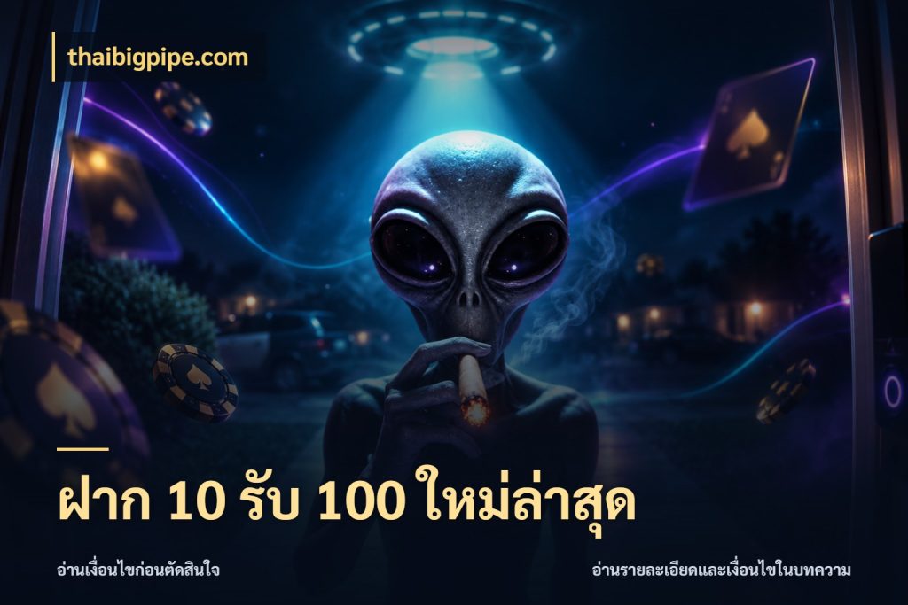 ฝาก 10 รับ 100 ใหม่ล่าสุด