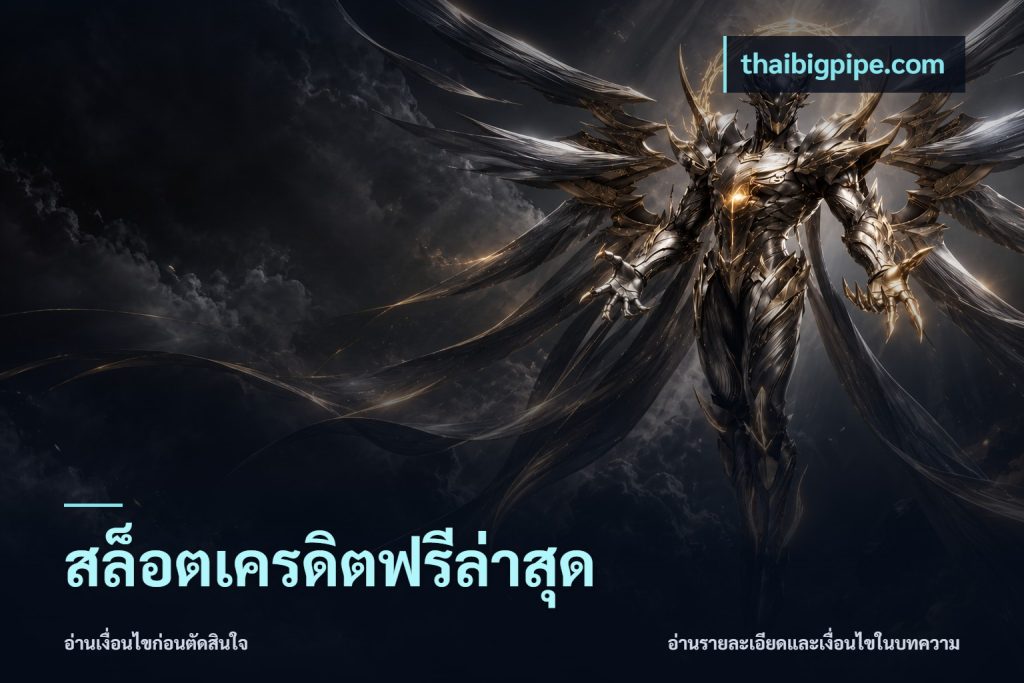 สล็อตเครดิตฟรีล่าสุด