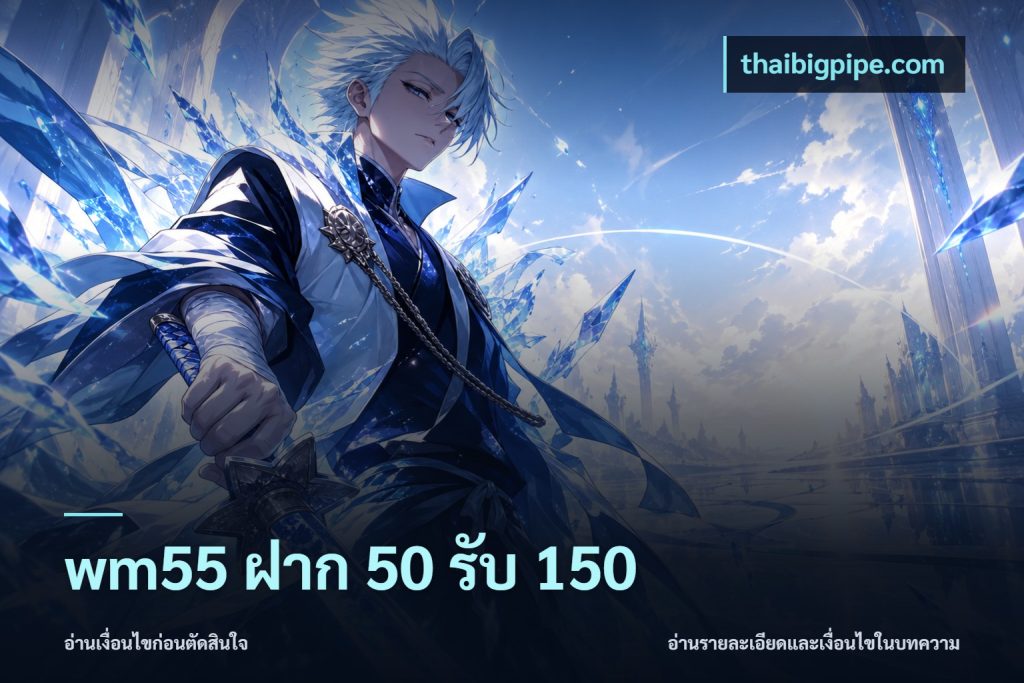 wm55 ฝาก 50 รับ 150