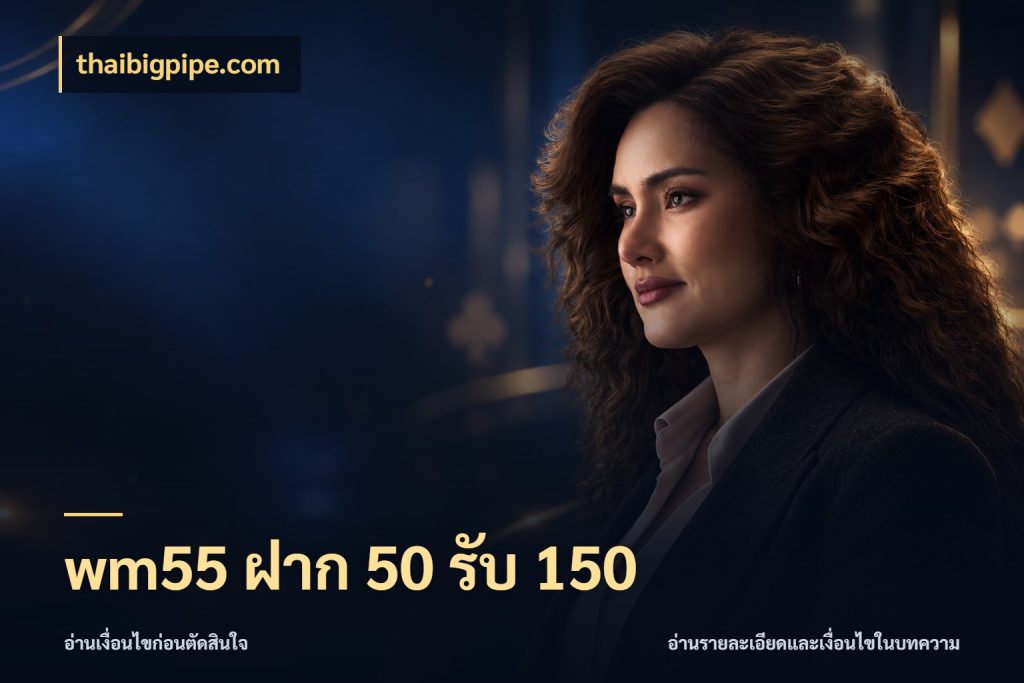 wm55 ฝาก 50 รับ 150