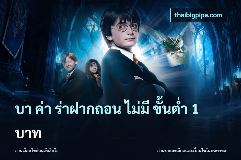 บา ค่า ร่าฝากถอน ไม่มี ขั้นต่ำ 1 บาท