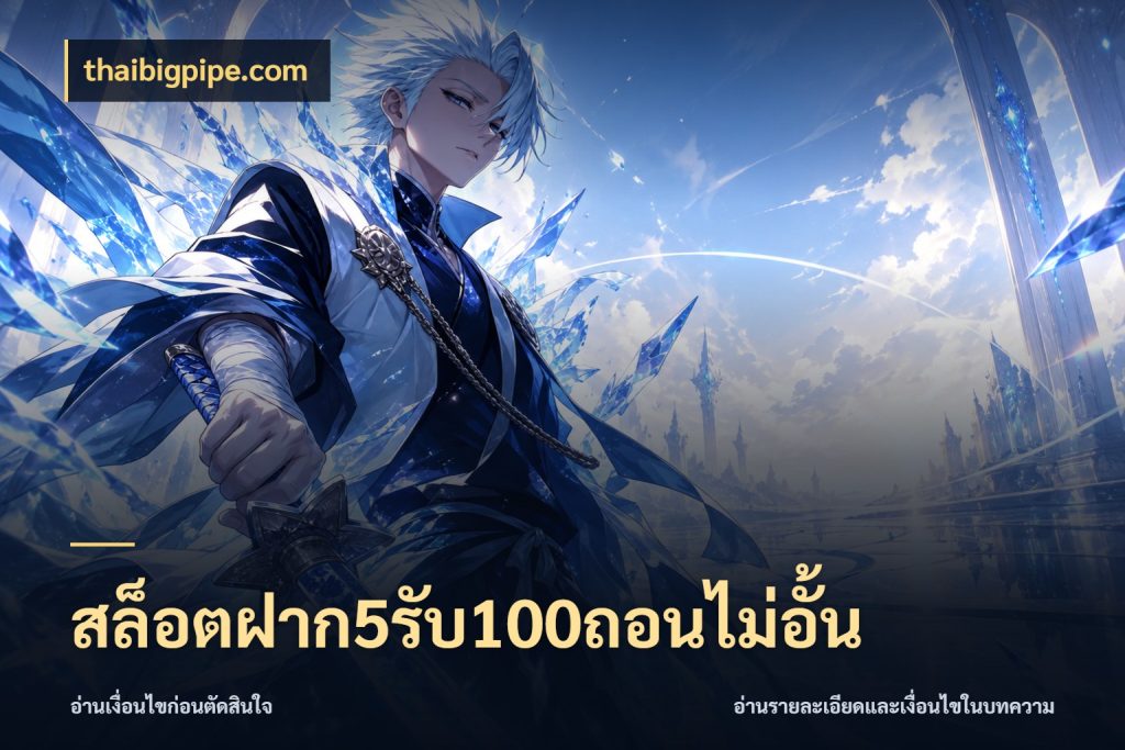 สล็อตฝาก5รับ100ถอนไม่อั้น