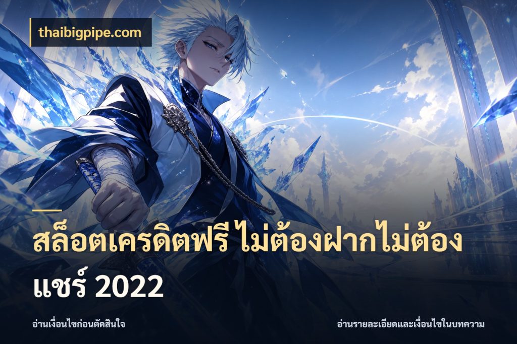 สล็อตเครดิตฟรี ไม่ต้องฝากไม่ต้องแชร์ 2022