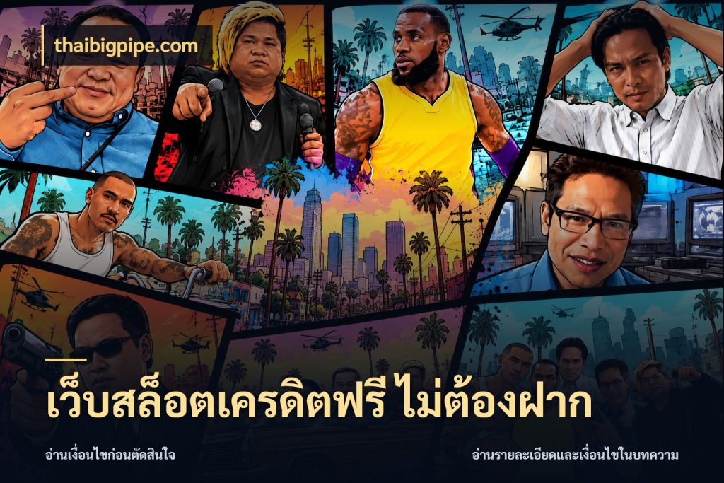 เว็บสล็อตเครดิตฟรี ไม่ต้องฝาก