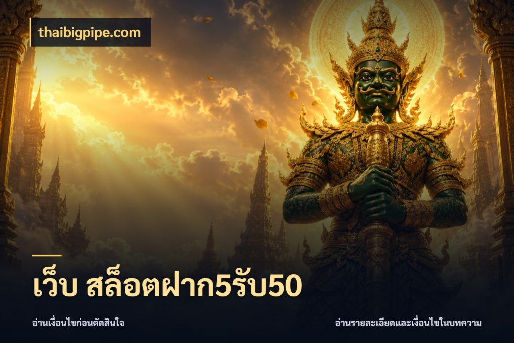เว็บ สล็อตฝาก5รับ50