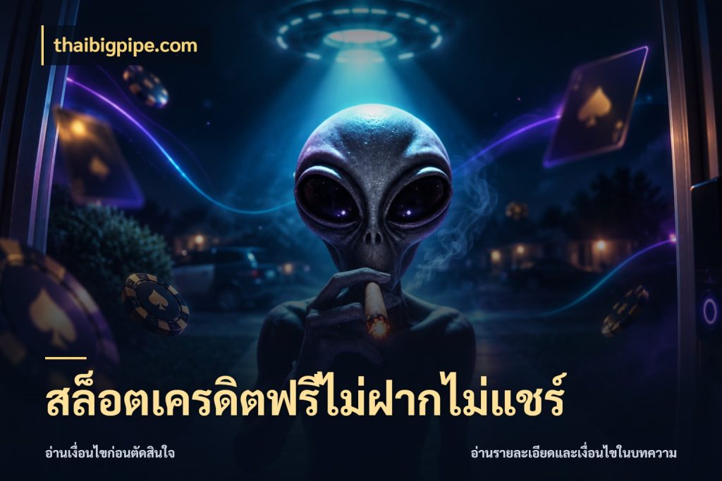 สล็อตเครดิตฟรีไม่ฝากไม่แชร์