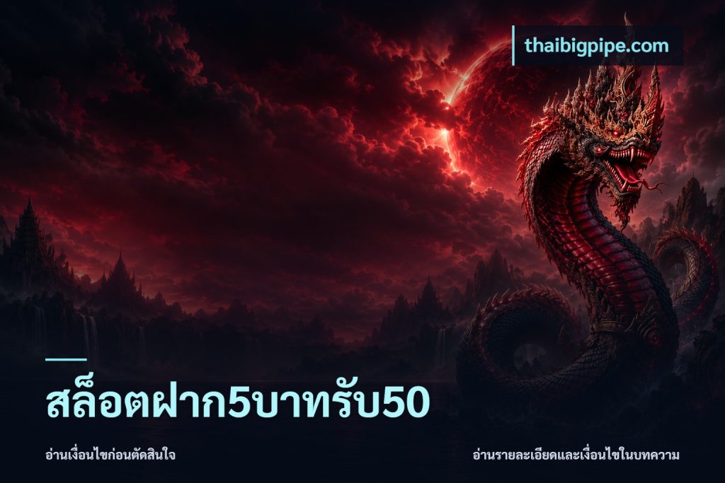 สล็อตฝาก5บาทรับ50