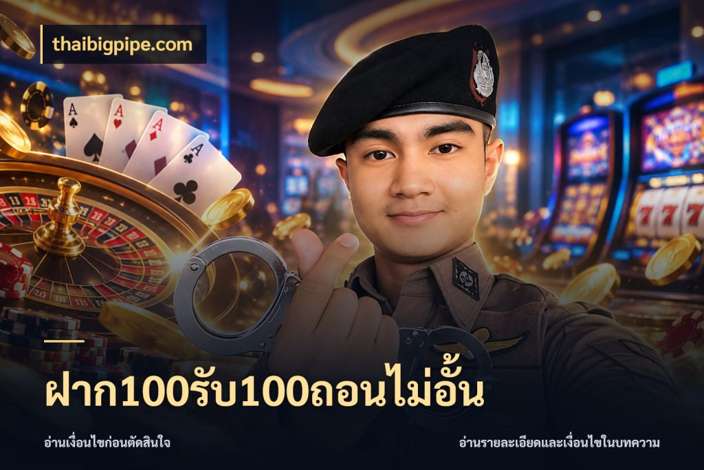ฝาก100รับ100ถอนไม่อั้น