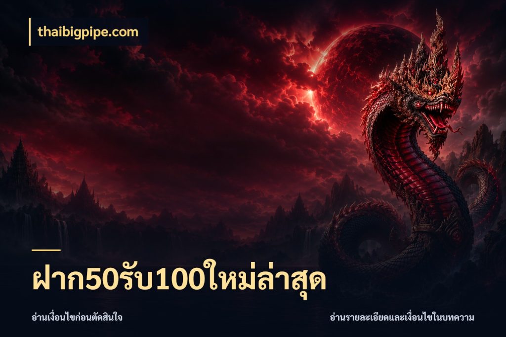 ฝาก50รับ100ใหม่ล่าสุด