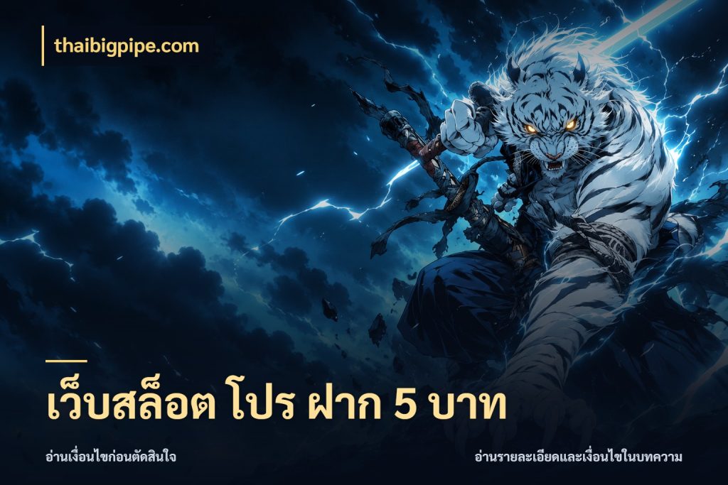 เว็บสล็อต โปร ฝาก 5 บาท