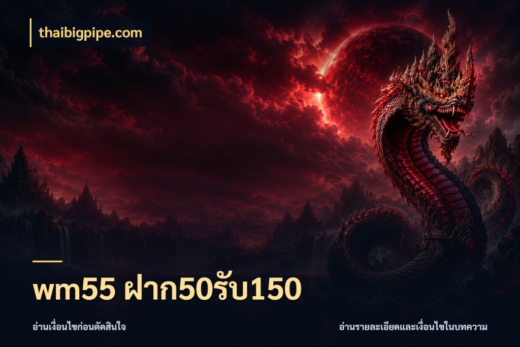 wm55 ฝาก50รับ150
