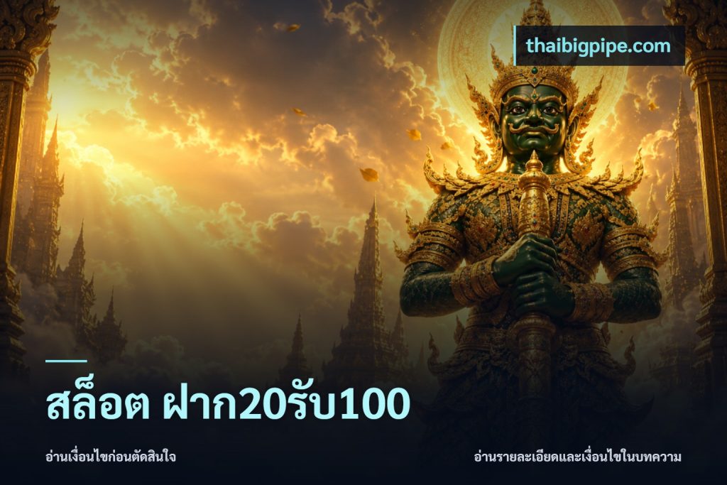 สล็อต ฝาก20รับ100