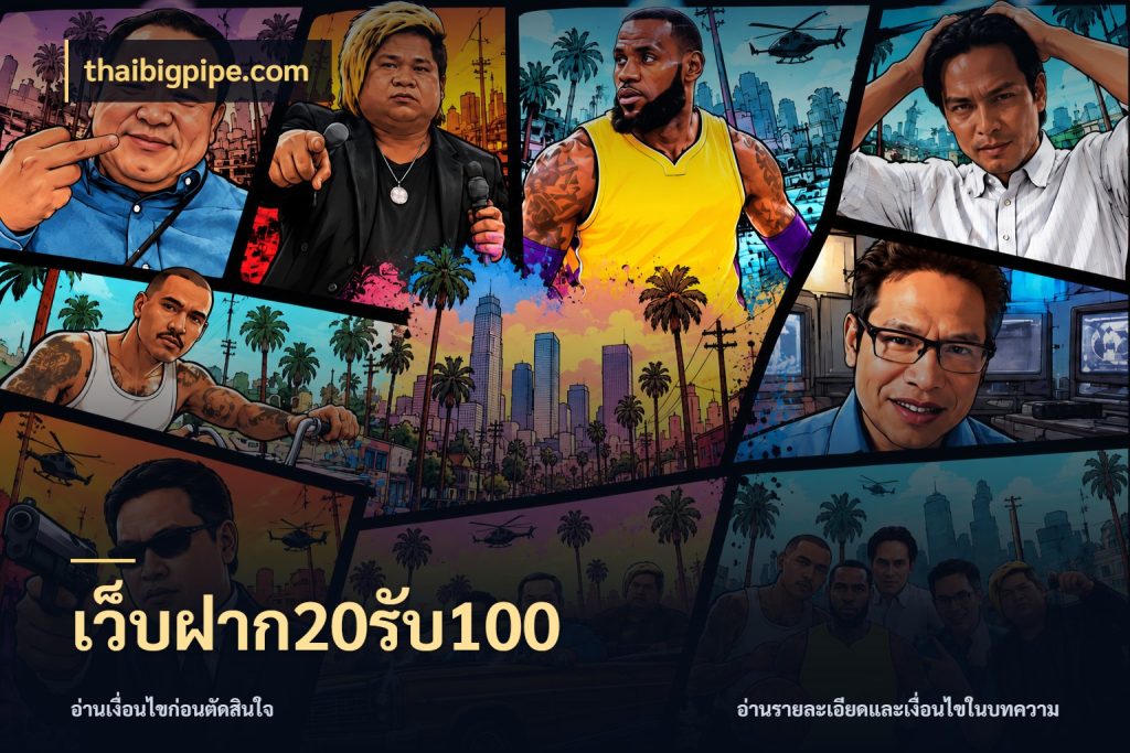 เว็บฝาก20รับ100