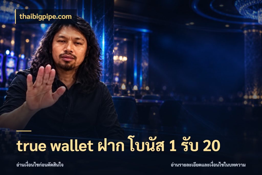 true wallet ฝาก โบนัส 1 รับ 20