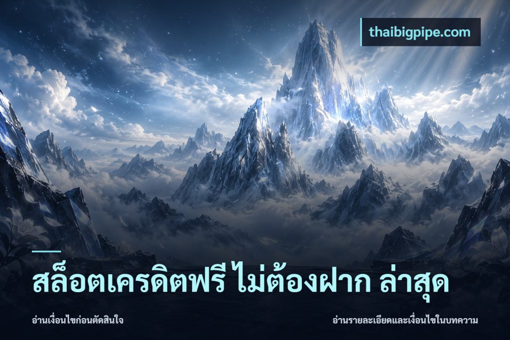 สล็อตเครดิตฟรี ไม่ต้องฝาก ล่าสุด