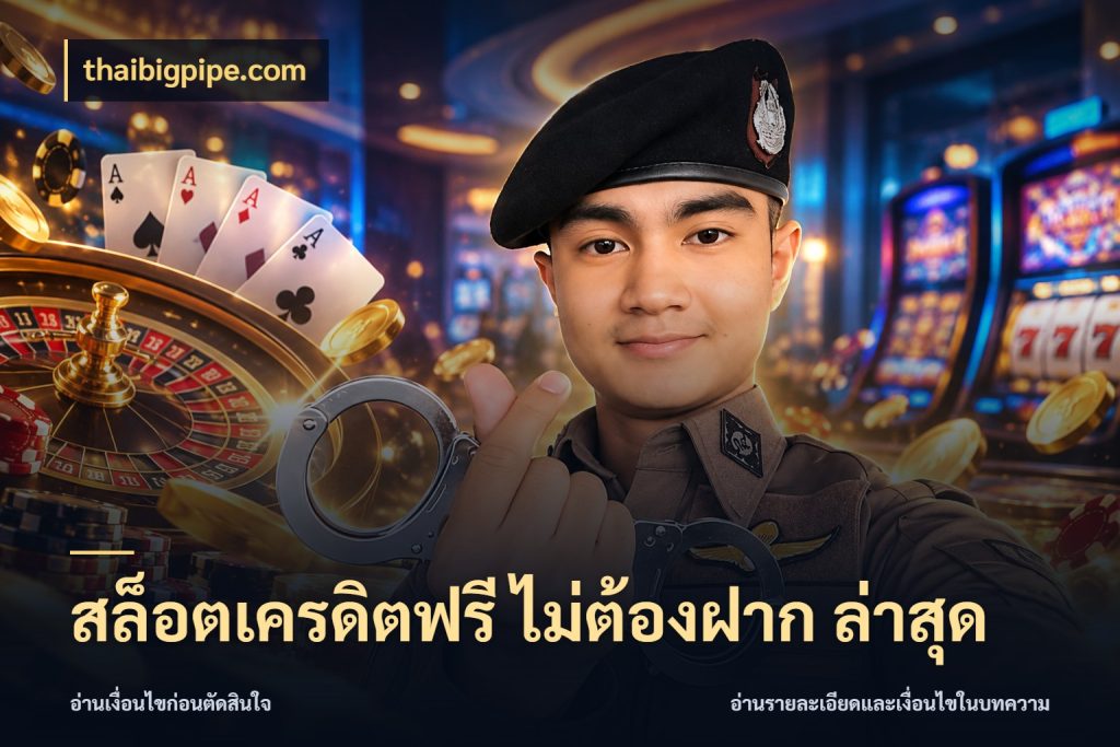 สล็อตเครดิตฟรี ไม่ต้องฝาก ล่าสุด
