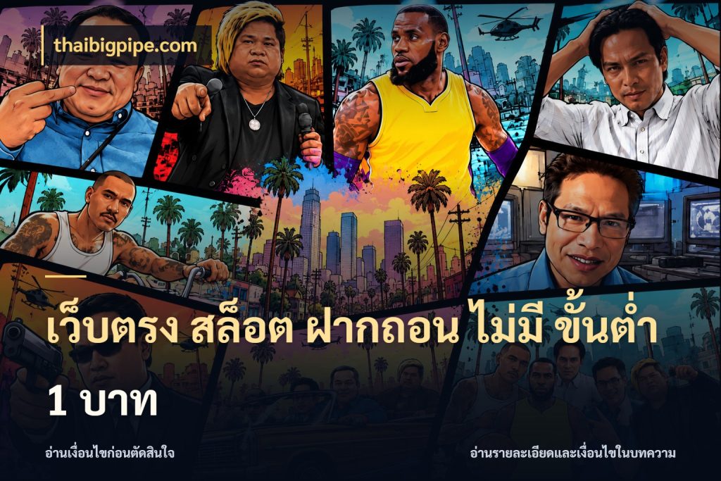 เว็บตรง สล็อต ฝากถอน ไม่มี ขั้นต่ํา 1 บาท