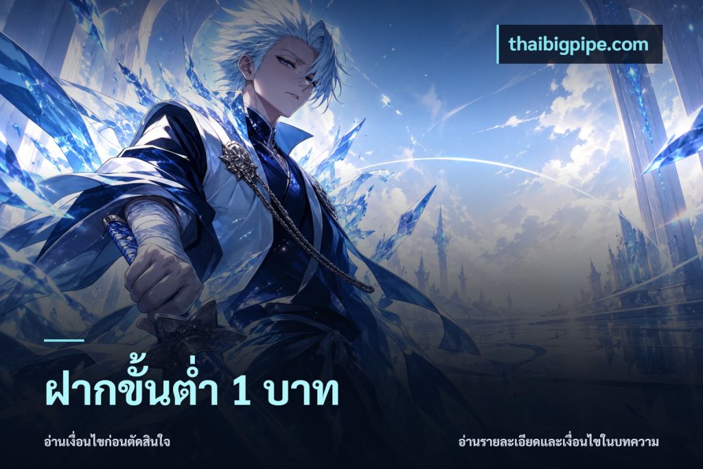 ฝากขั้นต่ำ 1 บาท