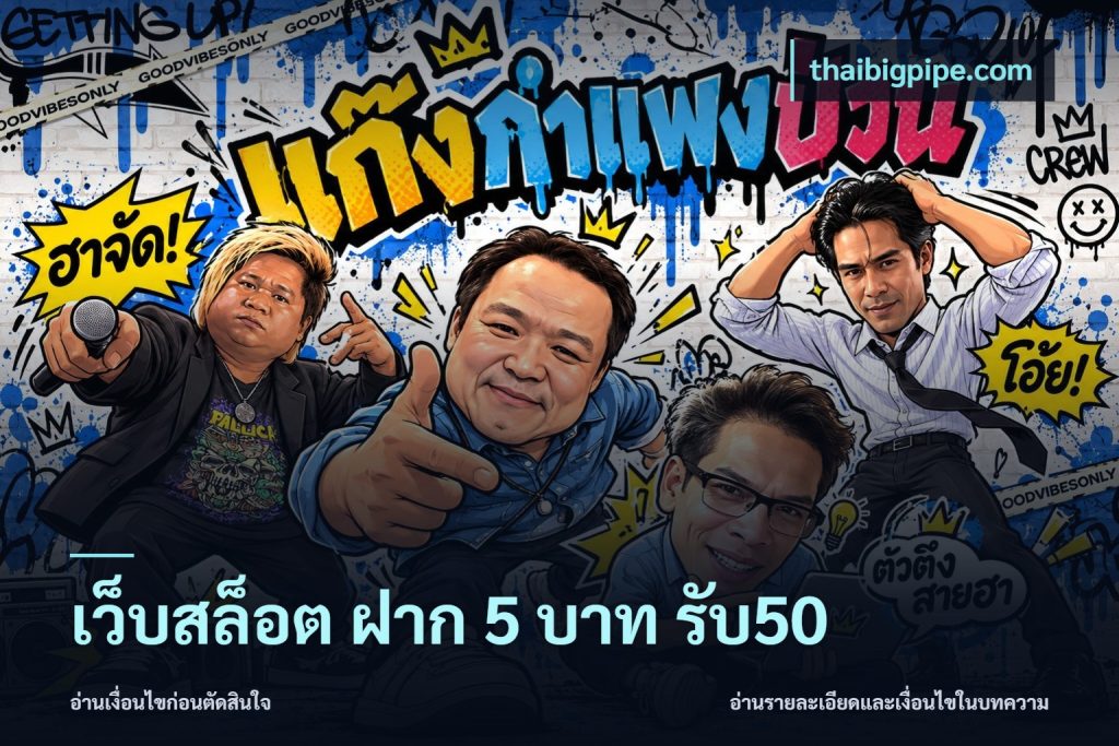 เว็บสล็อต ฝาก 5 บาท รับ50