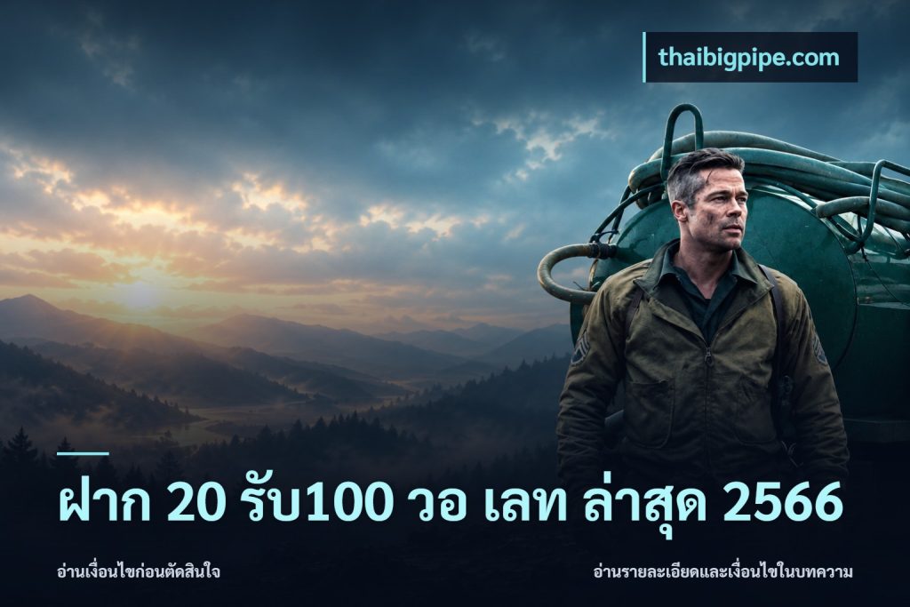 ฝาก 20 รับ100 วอ เลท ล่าสุด 2566