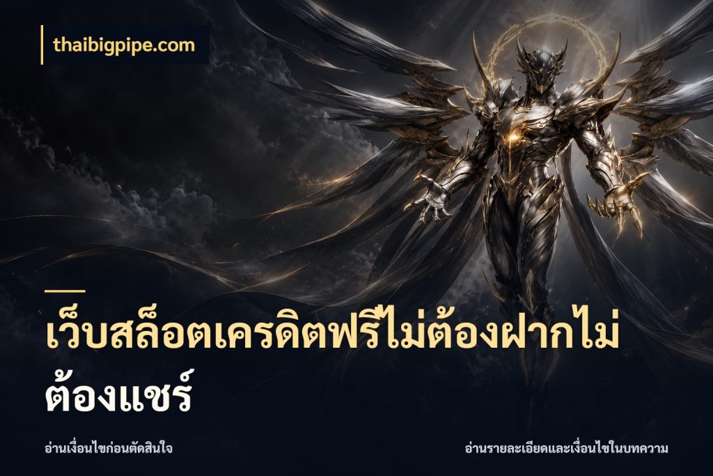 เว็บสล็อตเครดิตฟรีไม่ต้องฝากไม่ต้องแชร์