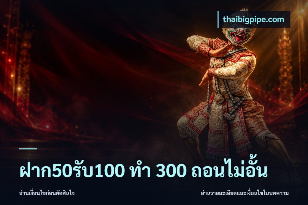 ฝาก50รับ100 ทํา 300 ถอนไม่อั้น