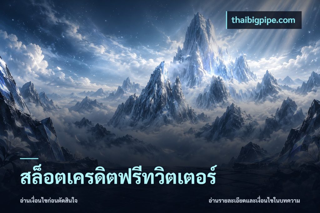 สล็อตเครดิตฟรีทวิตเตอร์