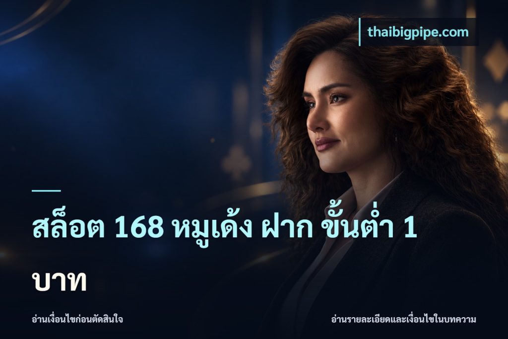สล็อต 168 หมูเด้ง ฝาก ขั้นต่ำ 1 บาท