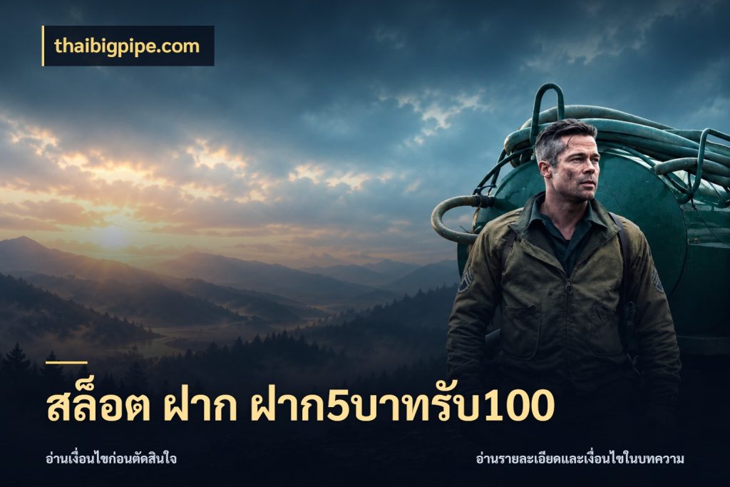 สล็อต ฝาก ฝาก5บาทรับ100