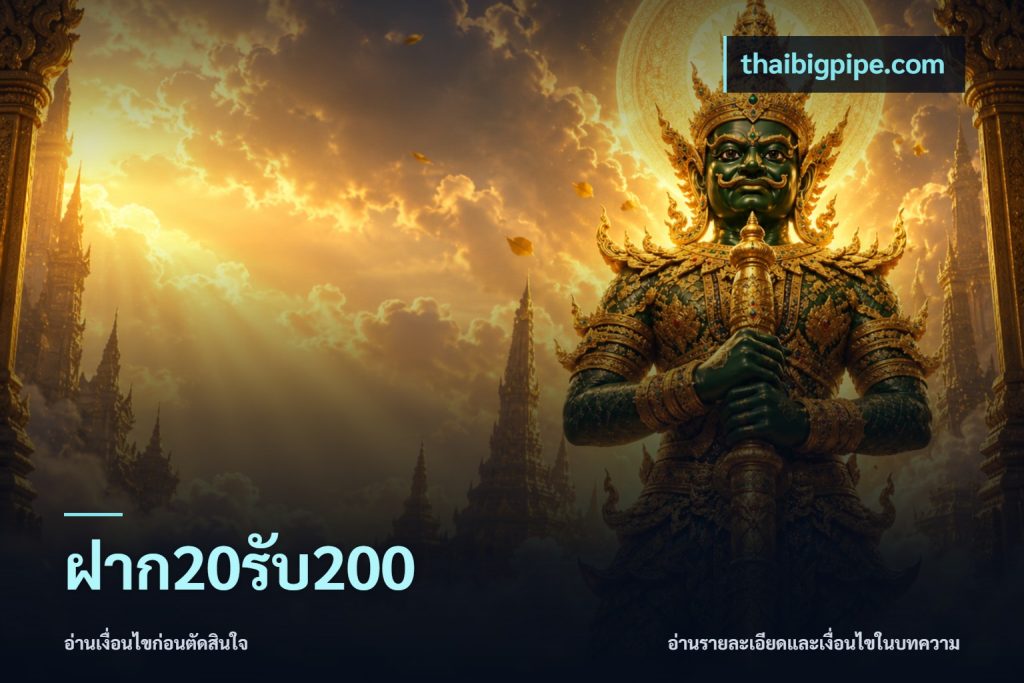 ฝาก20รับ200