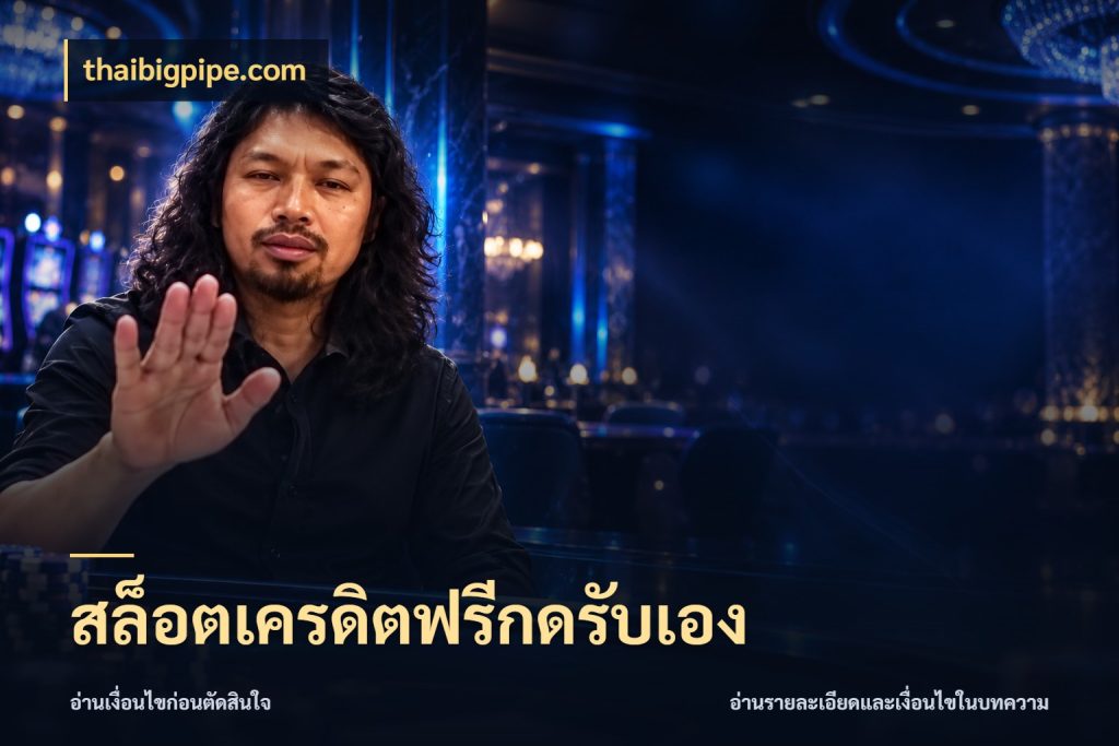 สล็อตเครดิตฟรีกดรับเอง