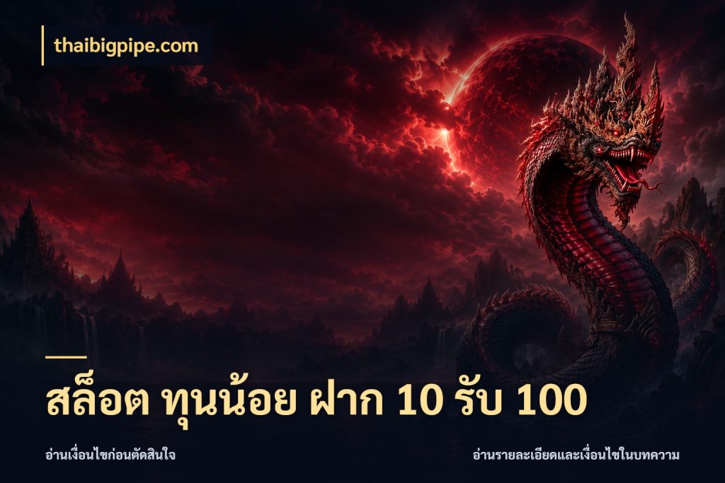 สล็อต ทุนน้อย ฝาก 10 รับ 100
