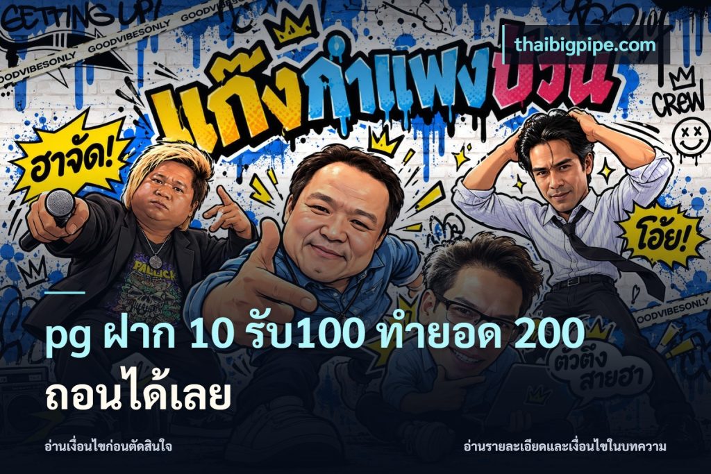 pg ฝาก 10 รับ100 ทำยอด 200 ถอนได้เลย