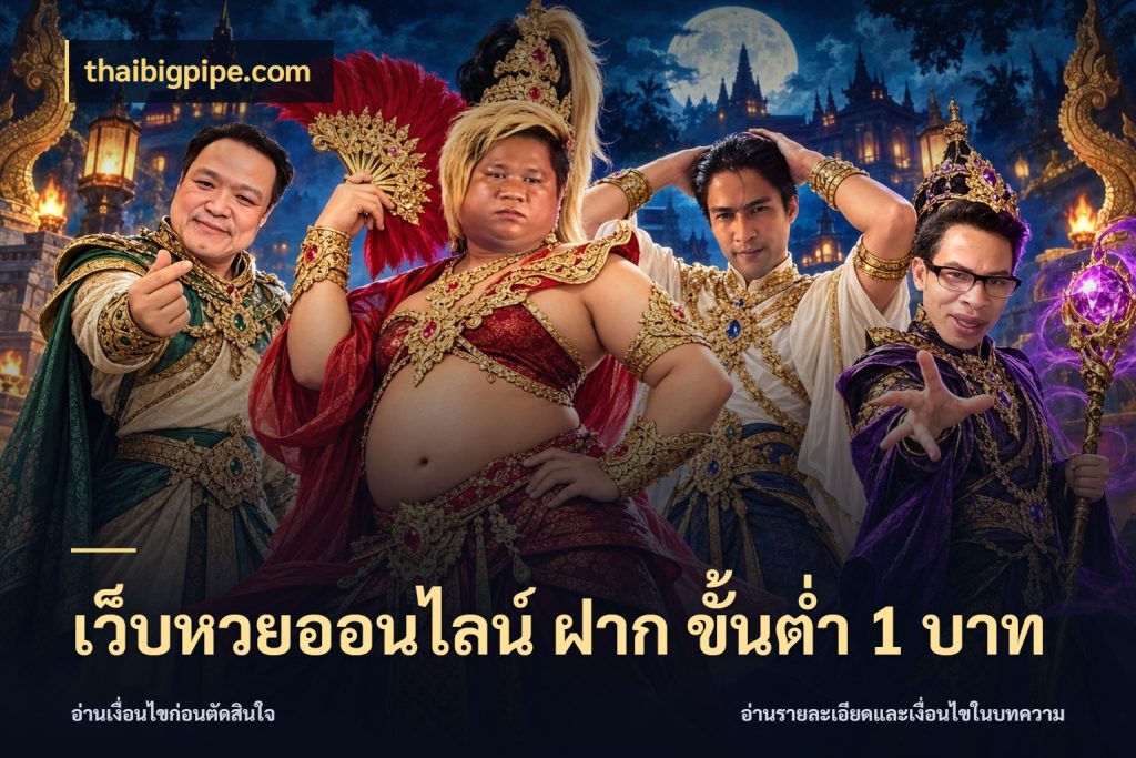 เว็บหวยออนไลน์ ฝาก ขั้นต่ำ 1 บาท