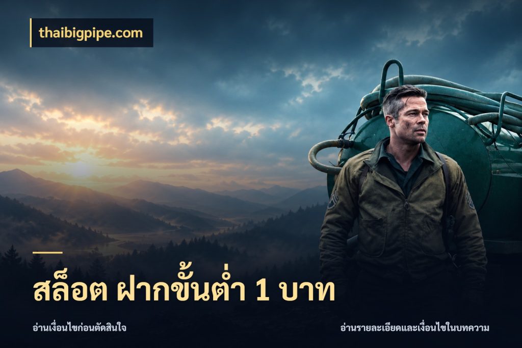 สล็อต ฝากขั้นต่ํา 1 บาท