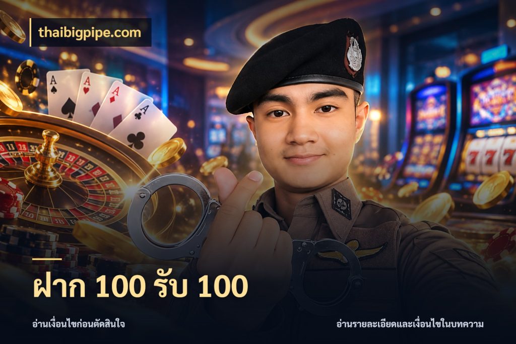 ฝาก 100 รับ 100