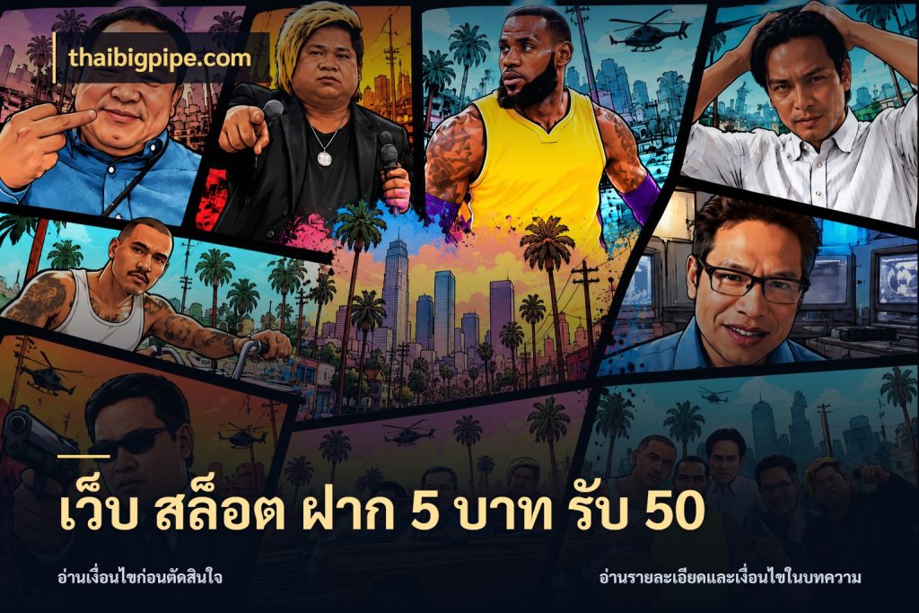 เว็บ สล็อต ฝาก 5 บาท รับ 50