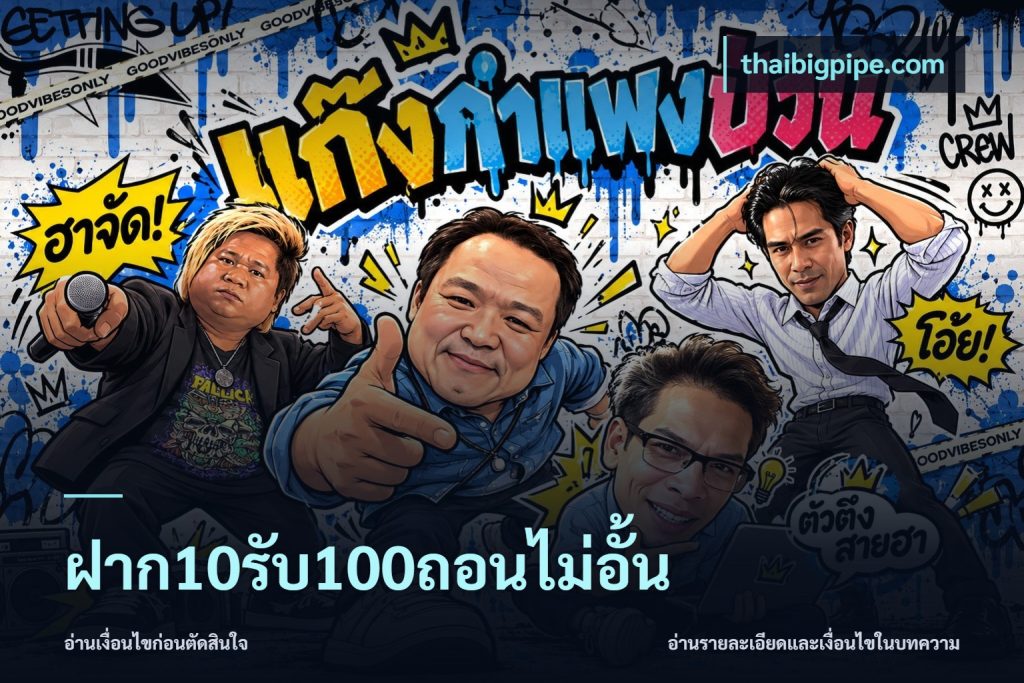 ฝาก10รับ100ถอนไม่อั้น