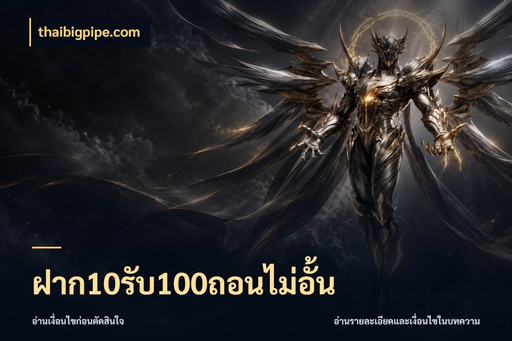 ฝาก10รับ100ถอนไม่อั้น