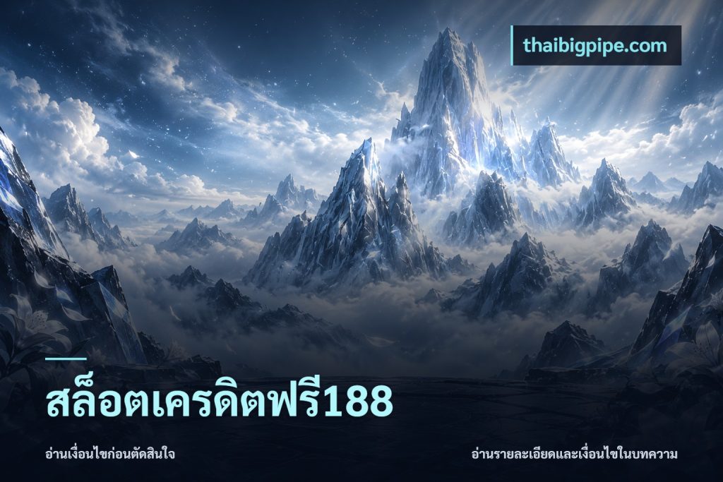 สล็อตเครดิตฟรี188