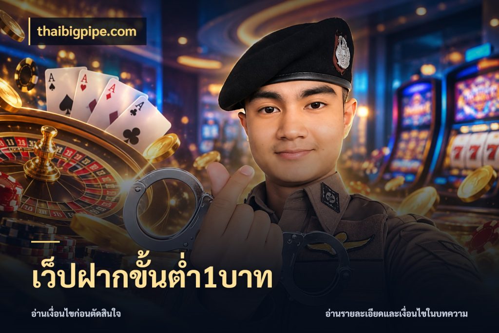 เว็ปฝากขั้นต่ำ1บาท