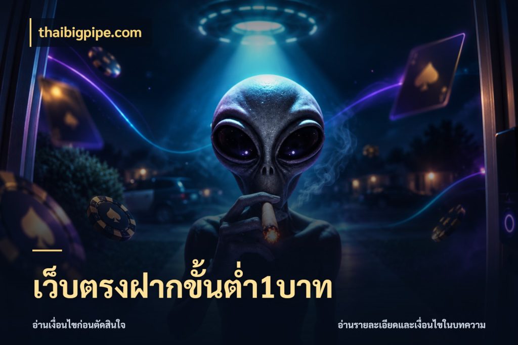 เว็บตรงฝากขั้นต่ำ1บาท