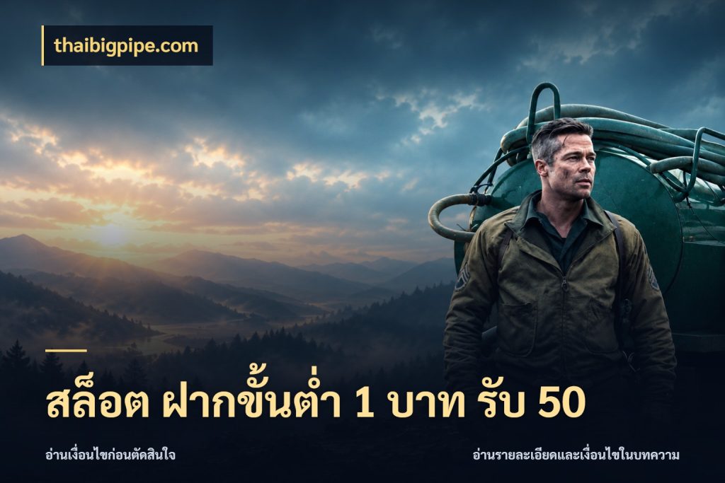 สล็อต ฝากขั้นต่ำ 1 บาท รับ 50