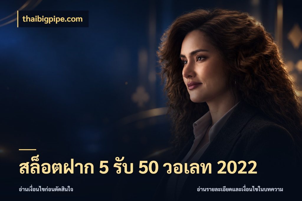 สล็อตฝาก 5 รับ 50 วอเลท 2022