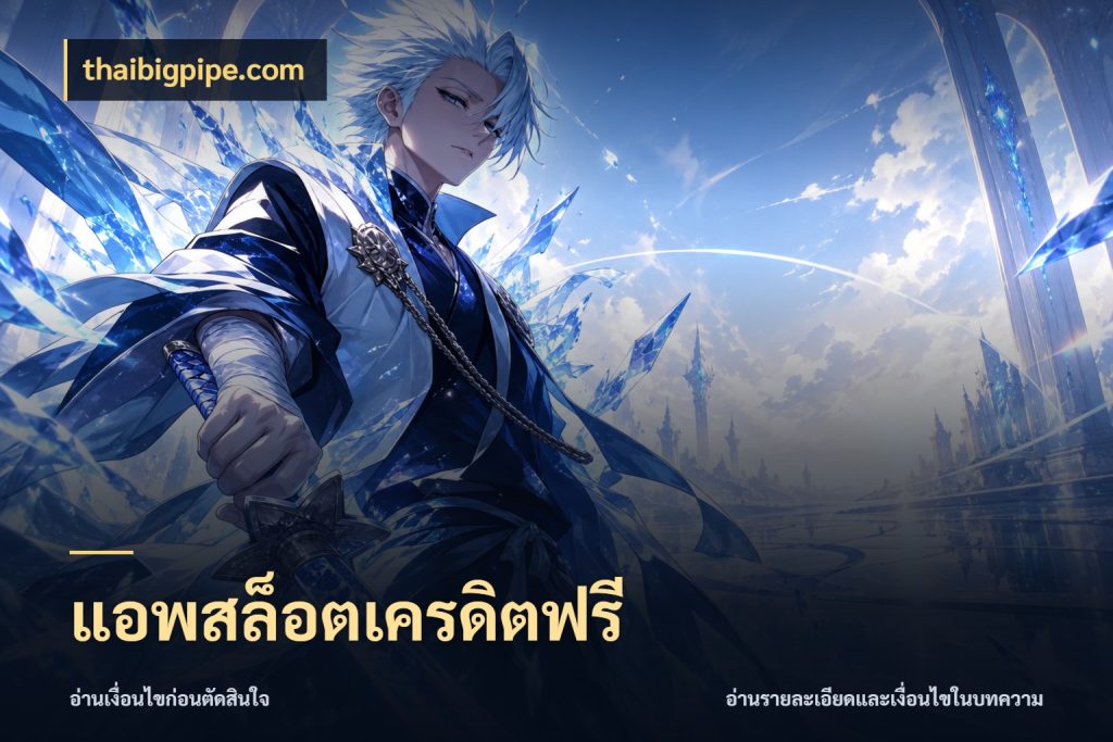แอพสล็อตเครดิตฟรี