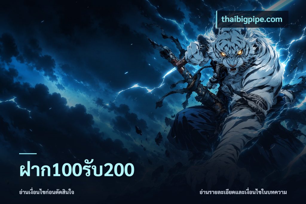 ฝาก100รับ200
