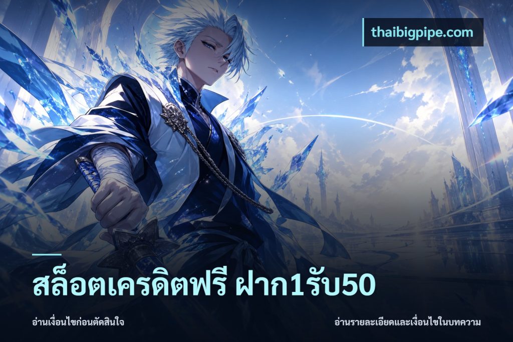 สล็อตเครดิตฟรี ฝาก1รับ50