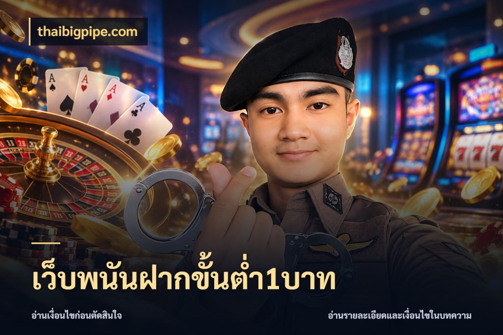 เว็บพนันฝากขั้นต่ำ1บาท