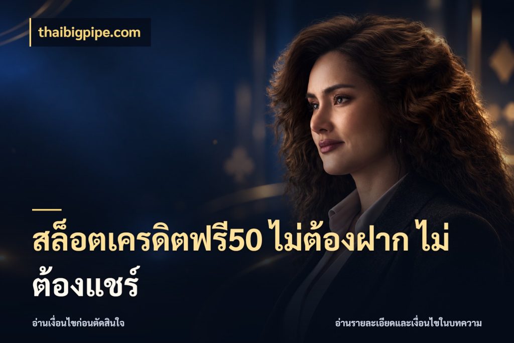 สล็อตเครดิตฟรี50 ไม่ต้องฝาก ไม่ต้องแชร์